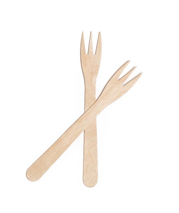 Holz Gabel Dreizack FSC® gewachst 17,0cm